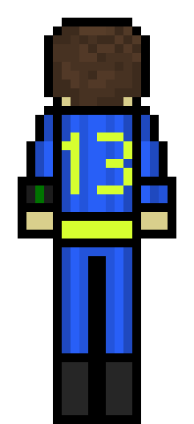 [8113ab] Fallout Hayden (Back view)