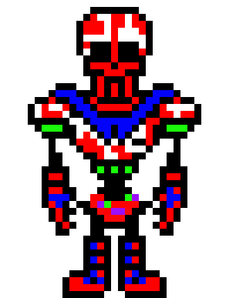 [9664c4] Undertale.exe Papyrus Overworld Sprite