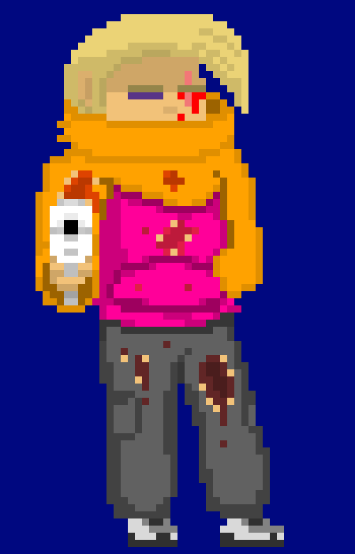 [c4081a] *He pulls out his gun* Somebody disturbed my rest.