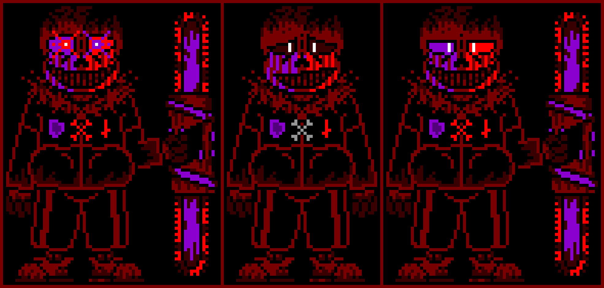 [7e9f14] The 3 personality of Terrorized Sorrow (Jeroxal you can edit the Terror sans one if you want)