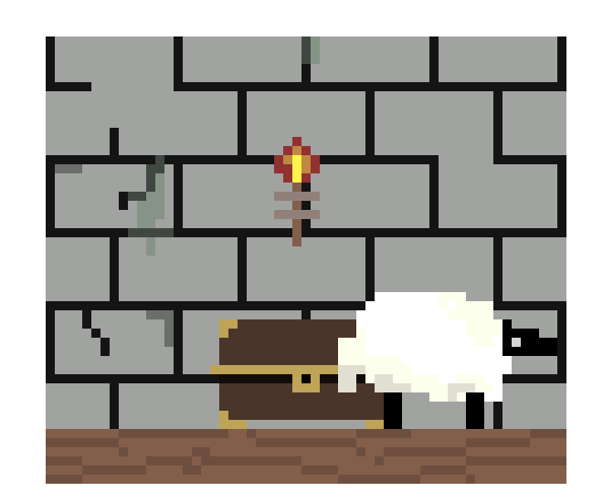 [891089] Chest with Sheep