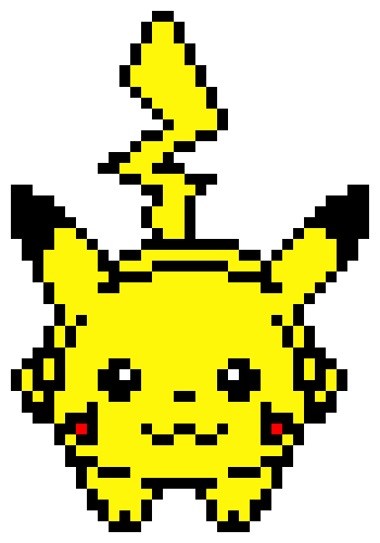 [9664c4] pixel pikachu