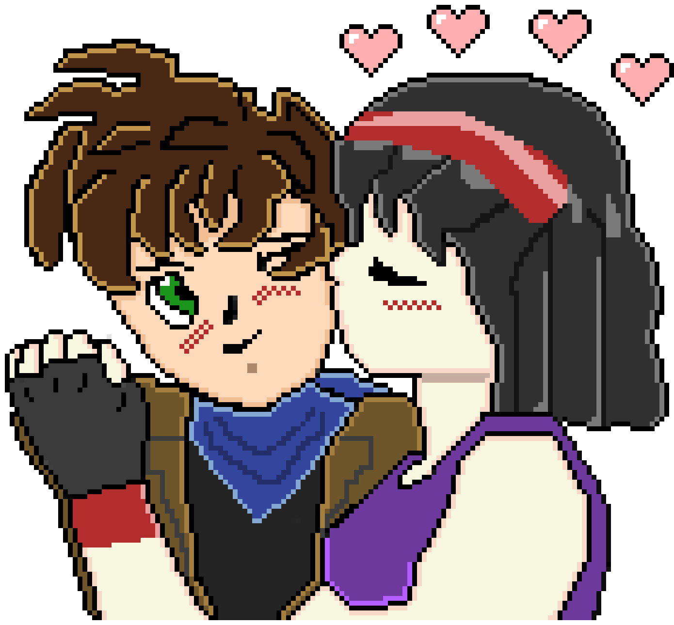 [e2977b] Sahles kissing Zach