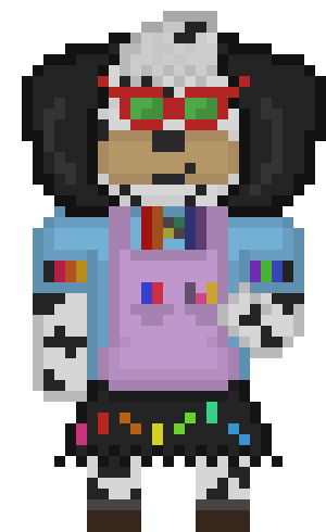 [0d5034] Pixel art Annie