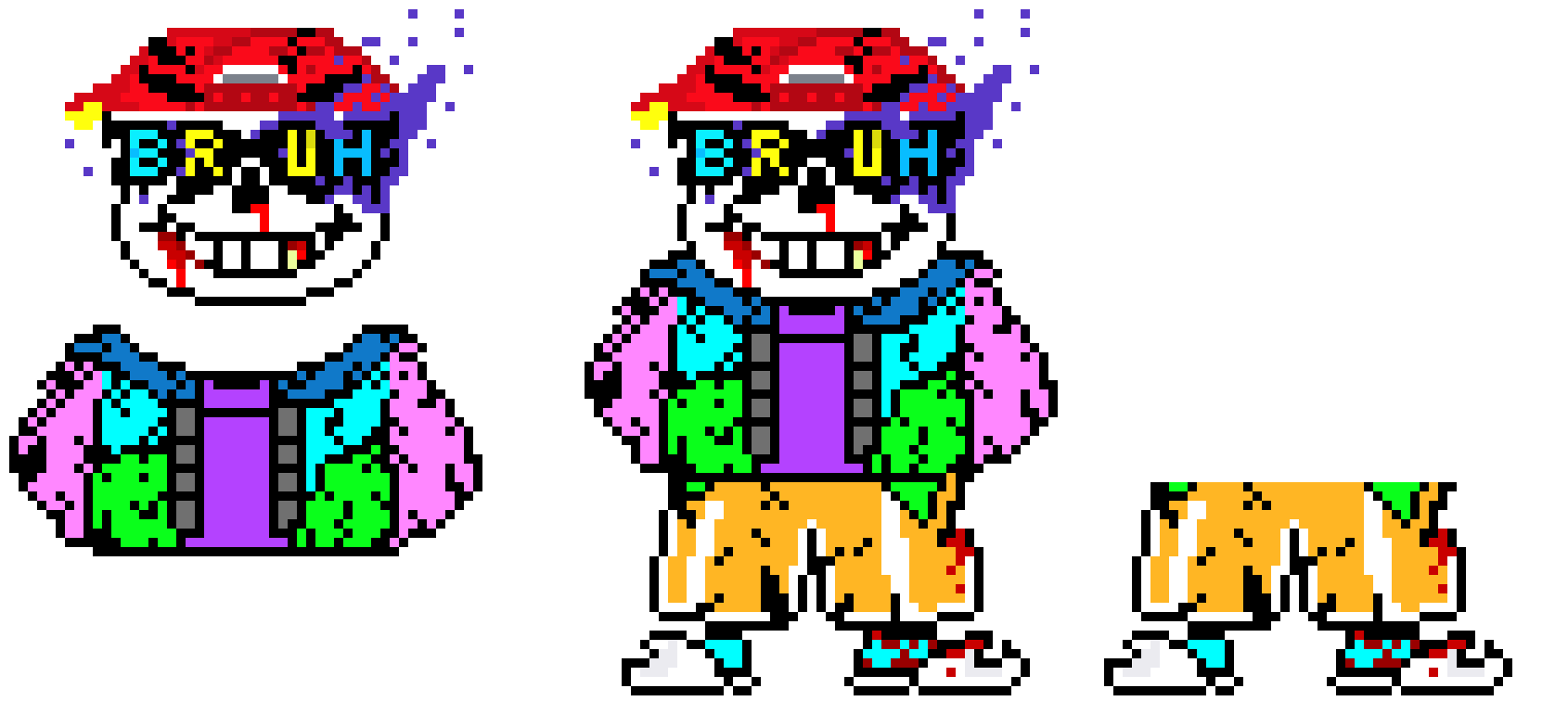 [80ca90] fresh Sans phase 2 (version 2) (corrupted) (all parts)