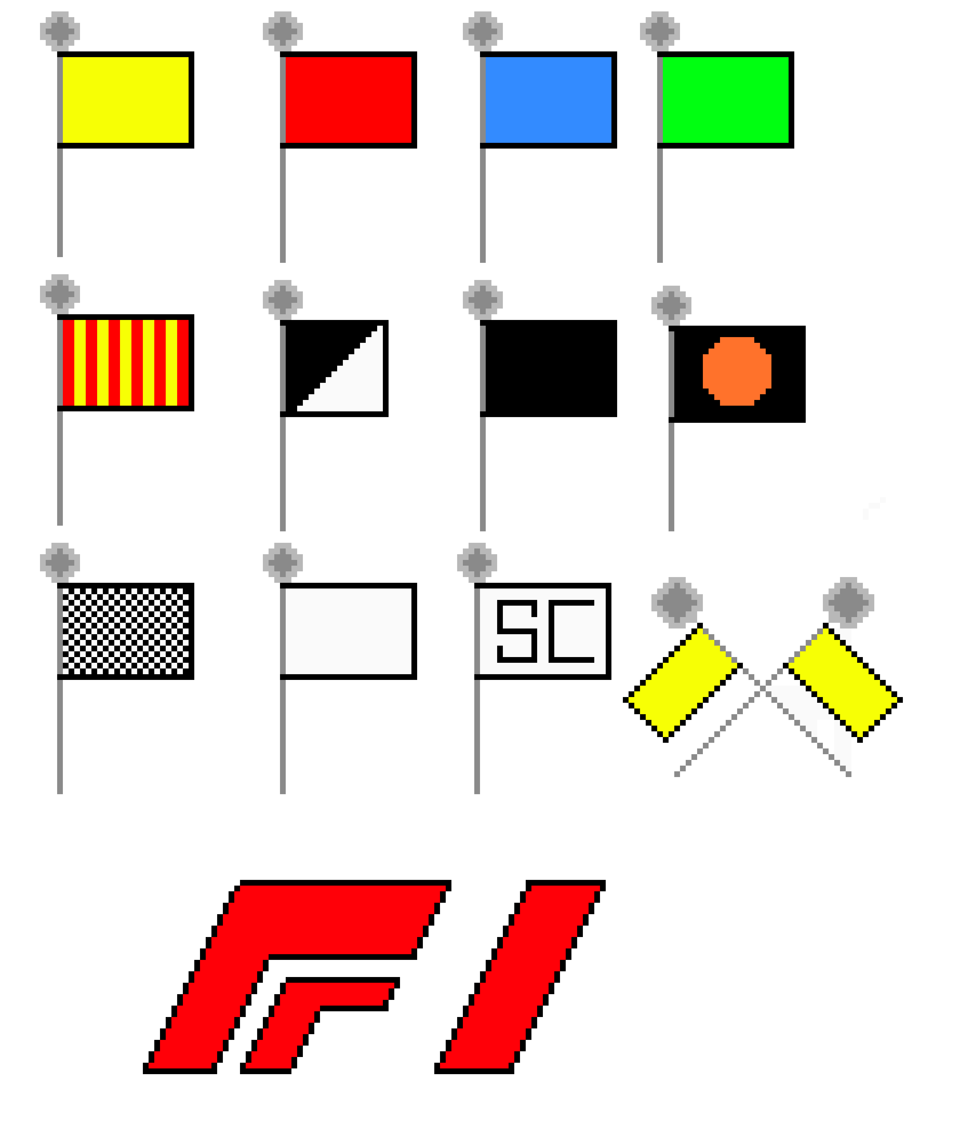 [2b3111] F1 Flags
