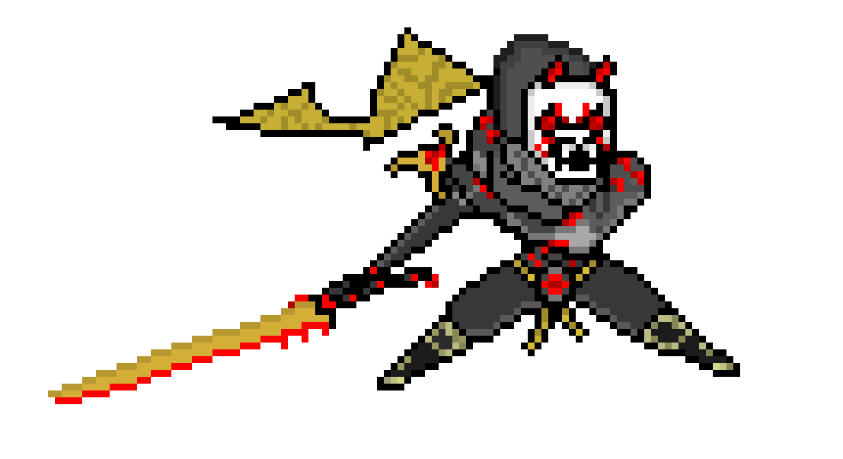 [9664c4] oni genji pixel