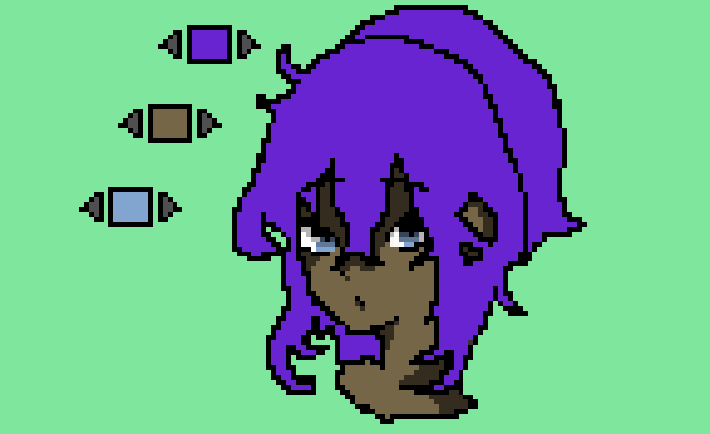 [ff4860] character 1 v2.0..purple