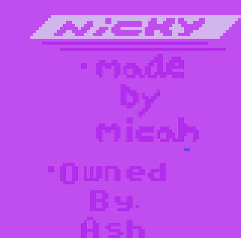 teh save   -Ash, with a changed ID