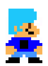 [7cf633] Blue Sprite