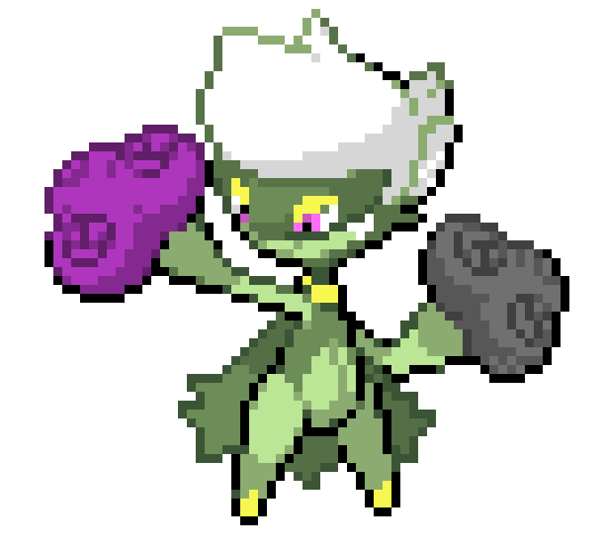 [3d0b34] Shiny Roserade