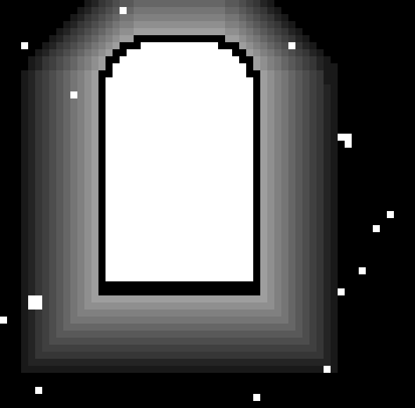 room 1 black door sparkle 20