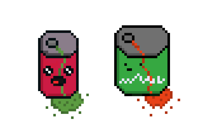 [9664c4] Grape soda n Orange juice 