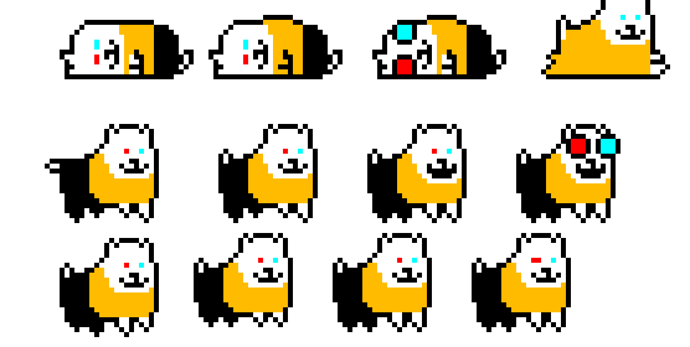 [95be89] ArraTale Chaotic Dog [Chaotic Sans]