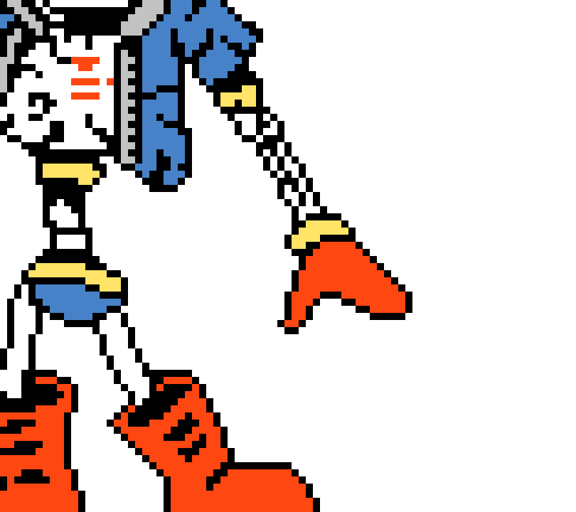 [baae38] Disbelief Papyrus Phase 5 Battle Sprite.