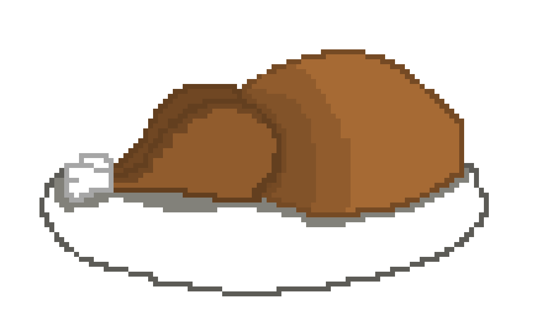 [c44d78] turkey that was cooked for thanksgiving dinner