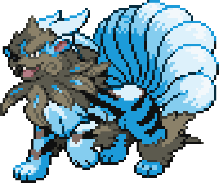 [3266b9] Alolan Ninetales + Hisuian Arcanine