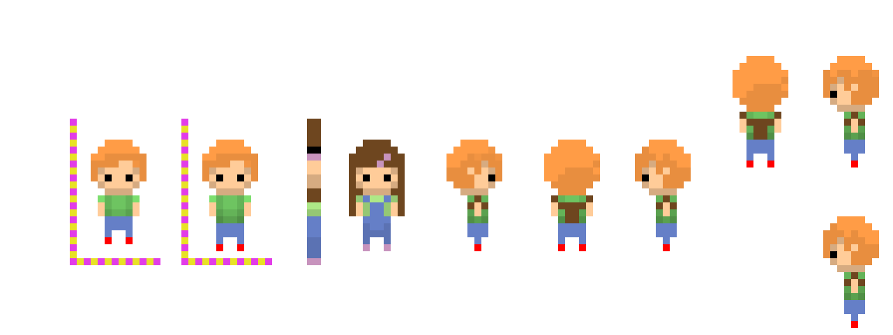 pixe;l character design