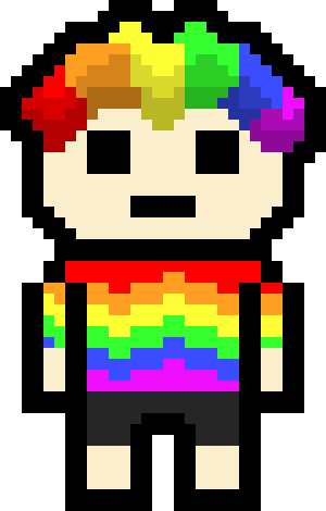 [61c3a2] danganronpa pixel sprite base big - Masayuki Reiki