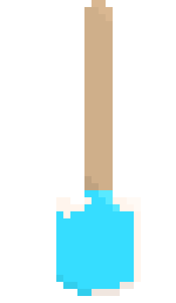[f344b3] Uncommon Blue Shovel