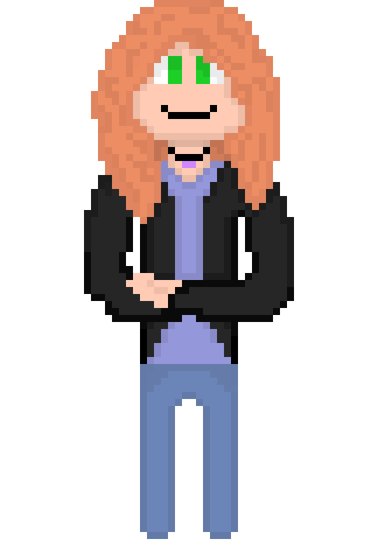 Emma Larsen Pixel Art Portrait