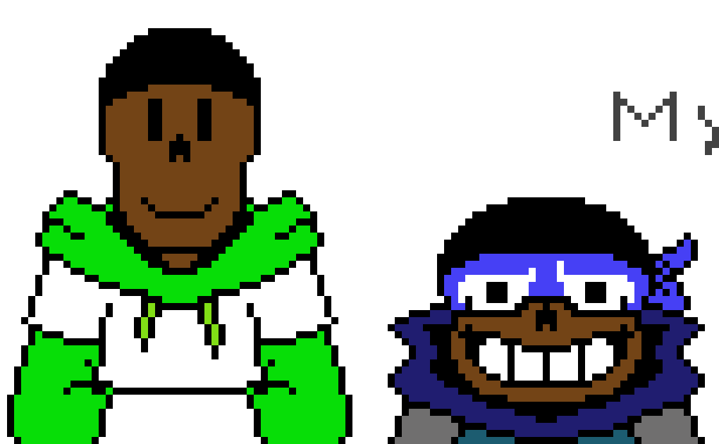 [7b58fe] TS Undertale aamir and jamarion