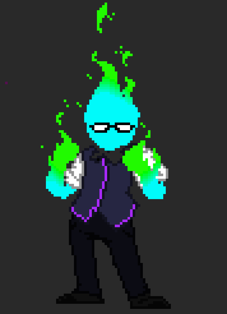 [752b4c] Boarder!Tale Grillby Design #2