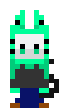 [d3c520] (( Oh. You're doing alright Bloob. I'd suggest shortening the neck a bit though and darken the hair. ))