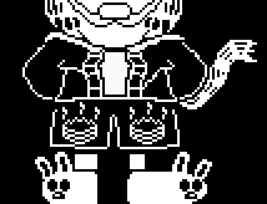 [88c0e4] Garfield the cat in sans mode