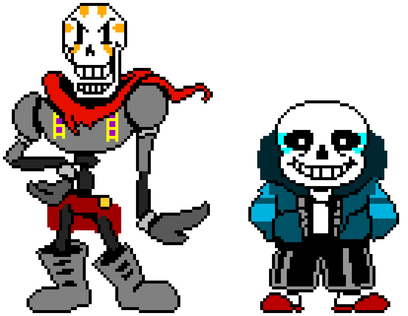 [9664c4] GZtale Papyrus and Sans