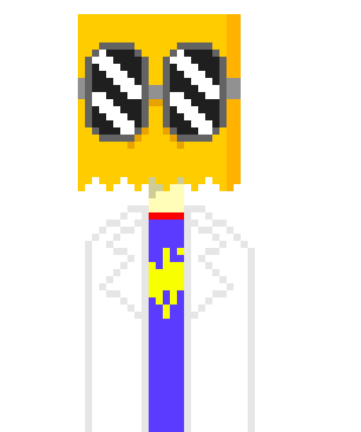 [7b7bce] -shoots outline from behind with ray gun-