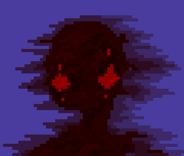 [236914] (the shade would bring himself back together, all the while the area around them get's darker and redder.) "HAHAHAAHAHA.... YOU'RE IN MY DOMAIN NOW."