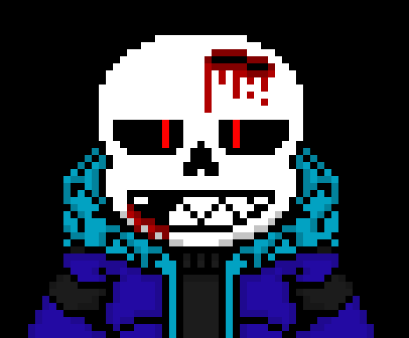 [0ae1f1] *the blood just makes him more violent and he rips off Caftar's lower jaw, then uses it to stab both his eye sockets*