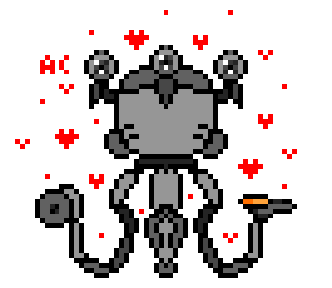 [d0698a] Mister Handy bot - pixel A.C/