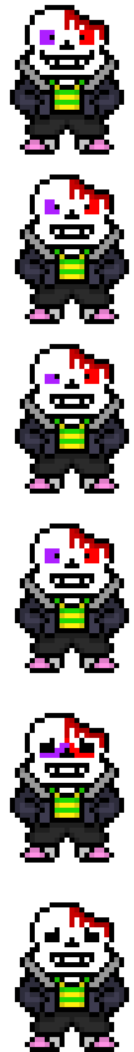 i made the emotions for the terror bitty also the matrix bitty if thats alright also brb