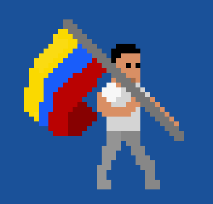 [e7fe0e] Flag man