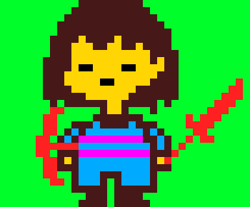 [9664c4] Frisk (Glitchtale)