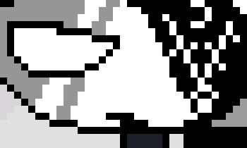 [d76556] sure! and thanks rainbow, I wanted to make ruv for awhile and trace a pixelated version, but I made this myself! I'll be working on the sarv sprite, and you can have it once I'm done!)  -Ruv (cleetus