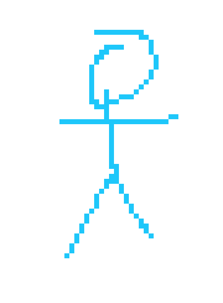 [6de8e3] stickman