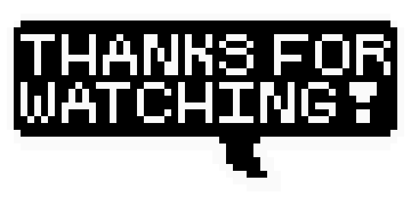 [61f115] Thanks for Watching Purple