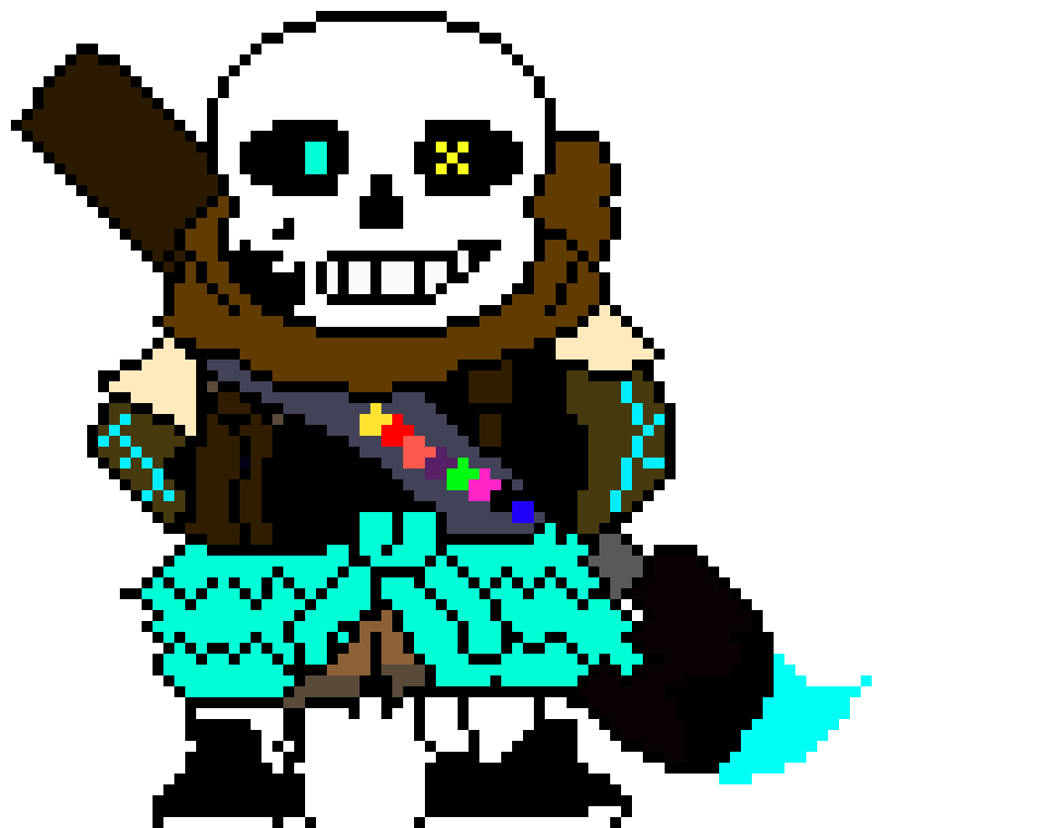 [ae61c8] well what color should I have on the end of ink's brush. i put turquoise but it doesn't look good
