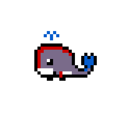 [e3be5b] Pixel Whale