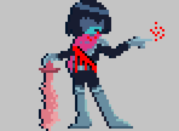 [fdea83] dead Kris Deltarune (Free to use with Credits)