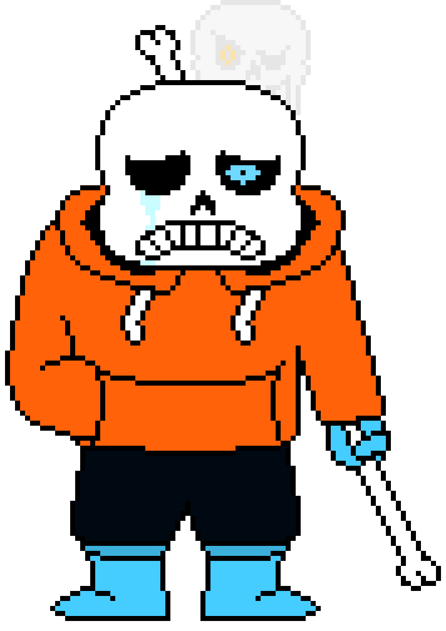 [9664c4] Custom/ My take (_Disbelief Swap Sans_) FINISHED, FIXED And a bit better colored 