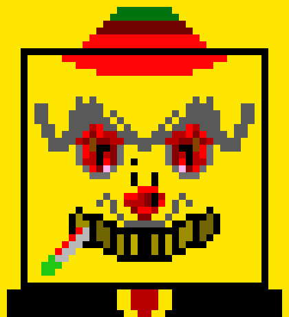 [0c58e3] Hey, crickets! It`s me, the neighborhood clown icecream man! 