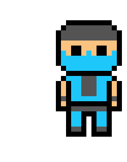 [fb4607] Sub Zero pixel art