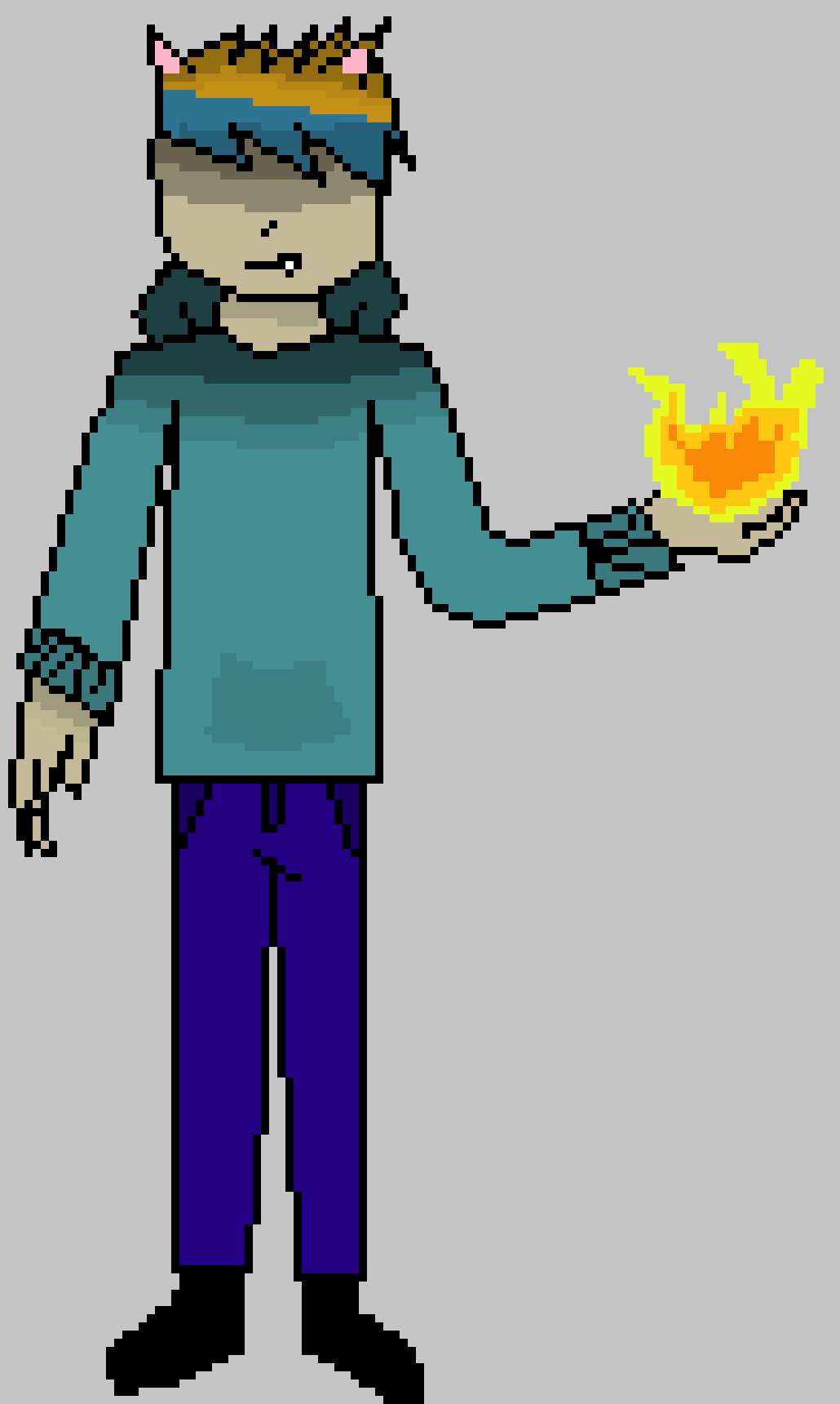[3a33bd] I know but I couldnt stay away also I had new sprite ideas sorry again will ya forgive me-Cade