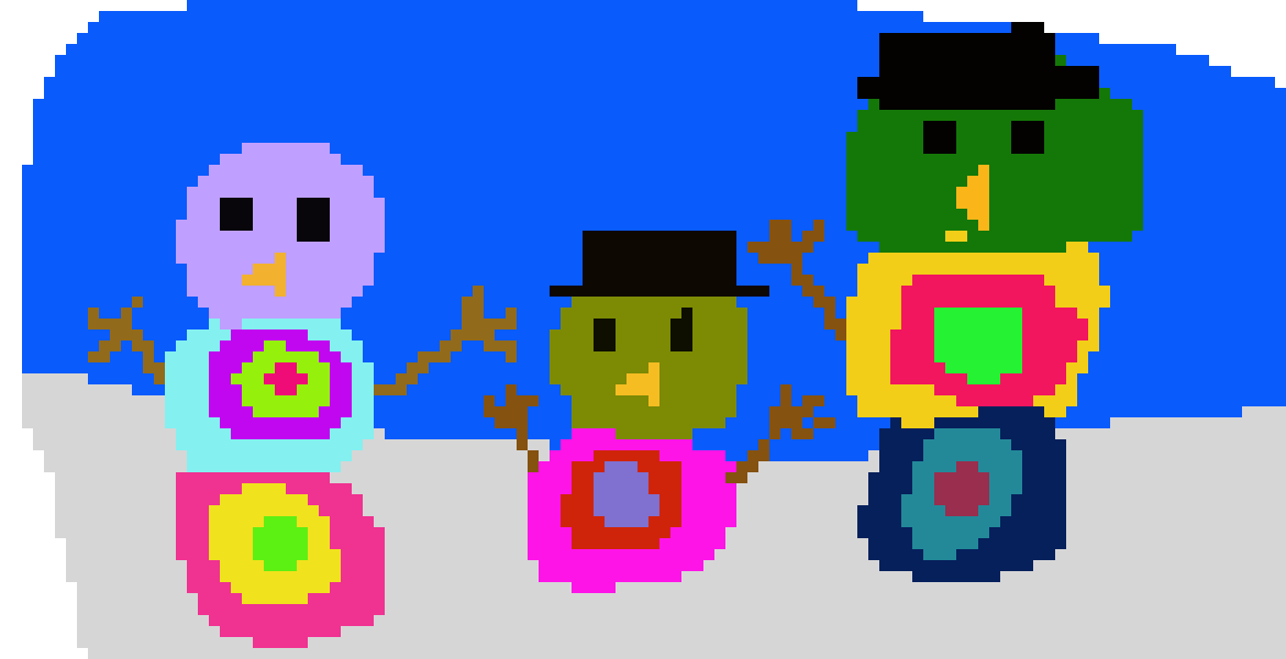 [92ed53] snowman