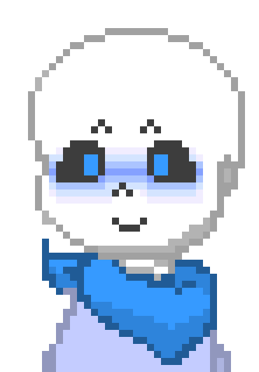 [b864cc] Blue skipped ahead, he was being a happi bean
