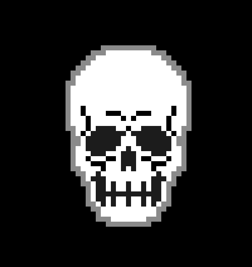 [9664c4] cool skull